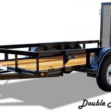 Double axle trailer