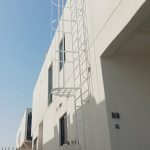 Heavy-duty galvanized steel Access Ladders for industrial roofs